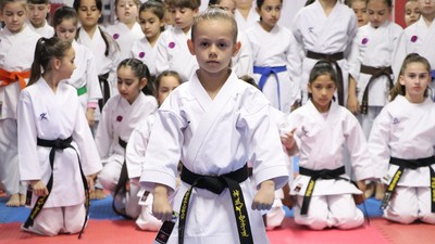 Milli karateci Ayza Akgün'ün hedefi Balkan şampiyonluğu