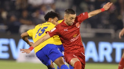 Ziyech, Katar'da da rahat durmadı! Oyundan alınnınca çılgına döndü
