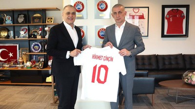 Hatayspor Başkanı Çinçin’den, İbrahim Hacıosmanoğlu’na ziyaret