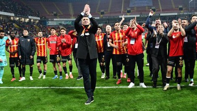 Kayserispor tarihi galibiyet serisini egale etti
