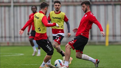 Samsunspor'un Eyüpspor maçı hazırlıkları devam etti
