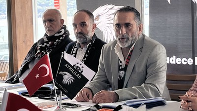 Beşiktaş başkan adayı Gürkan Aksoy: Beşiktaş'ın delikli lirasının peşine düşmeye geldik