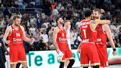 Olympiakos, Real Madrid'i eledi ve Final-Four'a kaldı
