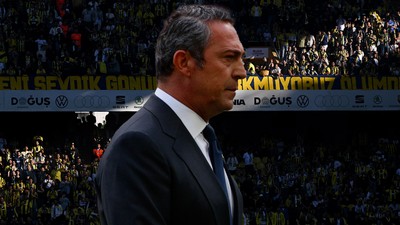 Kadıköy'de Ali Koç'a istifa tepkisi! Aziz Yıldırım tezahüratları