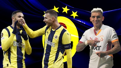 Galatasaray maçı bitti En Nesyri ve Dzeko'yu topa tuttu!