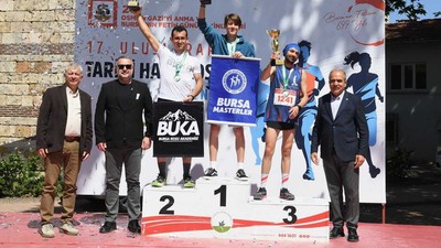 Bursa'da 17. Uluslararası Tarihi Kent Koşusu yapıldı