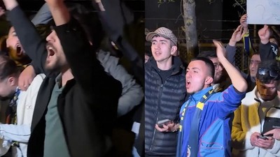 Fenerbahçe'ye derbi mağlubiyeti sonrası Samandıra'da tepki