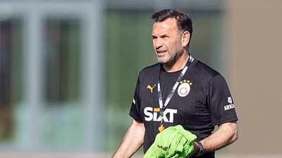 Okan Buruk, topa sahip olma idmanı yaptırdı