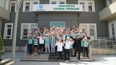 Minik sporseverin talebi yerine getirildi: Konyaspor’la buluştu