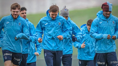 Trabzonspor, Galatasaray maçının hazırlıklarını sürdürdü
