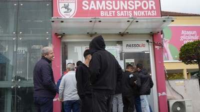 Samsunspor'da Sivasspor maçı için ilk gün 23 bin bilet satıldı