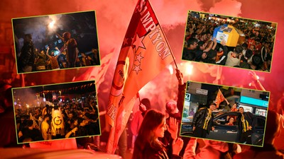 Türkiye'nin dört bir yanında Galatasaray coşkusu!