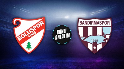 CANLI YAYIN | Boluspor - Bandırmaspor (play-off)