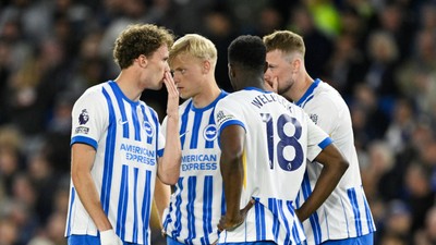 Şampiyon Liverpool, Brighton'a 3-2 yenildi