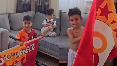 Bir minik daha Galatasaraylı oldu...