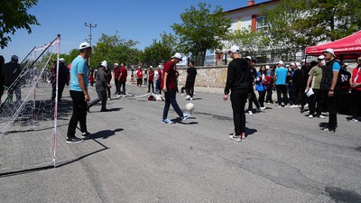 Bu sokağa giren herkes spor yapıyor