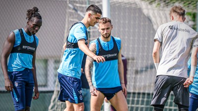 Trabzonspor, Samsunspor maçının hazırlıklarına devam etti