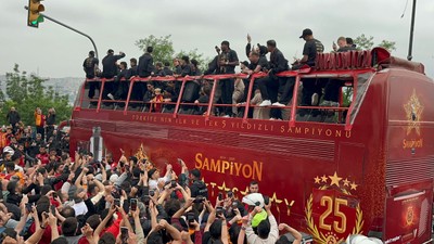 Galatasaray Takım Otobüsü'nün güzergahı belli oldu! Osimhem ve Icardi dikkat çekti