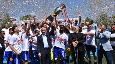 Ampute Futbol Süper Ligi'nde şampiyon Şahinbey Ampute