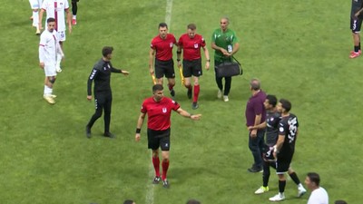 Elazığspor - Vanspor maçı yarıda kaldı