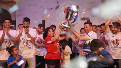 3. Lig'e yükselen Suvermez Kapadokyaspor kupasını aldı