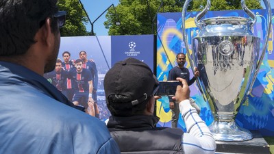 Münih'teki UEFA Şampiyonlar Ligi finali festivaline yoğun ilgi