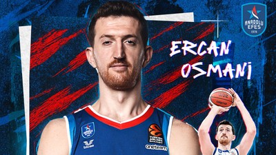 Anadolu Efes'te Ercan Osmani'nin sözleşmesi 2 yıl uzatıldı