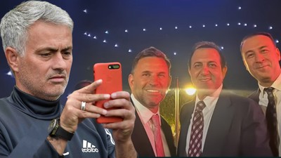 Jose Mourinho Galatasaray'ın şampiyonluk kutlamalarına hayran kalmış!
