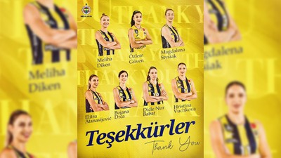 Fenerbahçe, 7 voleybolcuyla yolları ayırdı
