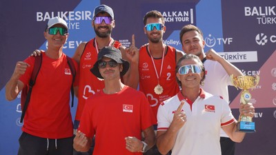 Plaj Voleybolu 2025 Balkan Şampiyonluğu'nu Türkiye kazandı
