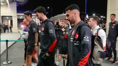A Milli Takım'ın ABD yolculuğu başladı