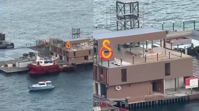 Galatasaray Adası'nda yenileme çalışmaları başladı