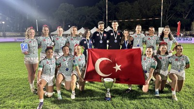 Kadın 7’li Ragbi Milli Takımı namağlup şampiyon oldu
