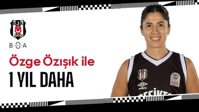 Beşiktaş BOA Kadın Basketbol Takımı, Özge Özışık'ın sözleşmesini yeniledi