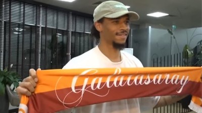 Galatasaray'ın yeni transferi Leroy Sane İstanbul'a geldi