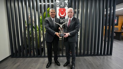 İstanbul Valisi Davut Gül, Beşiktaş'ı ziyaret etti