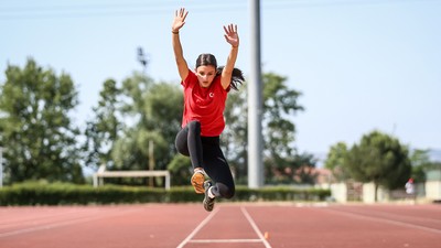 Milli atlet Esmanur Birdel'in hedefi EYOF'ta altın madalya