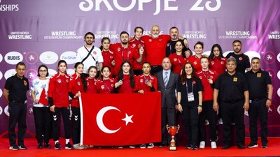 U17 Kadınlar Avrupa Güreş Şampiyonası’nda Türkiye üst üste 3. kez zirvede