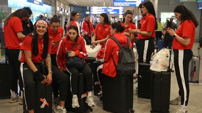 Potanın Perileri Avrupa Şampiyonası için Atina'ya geldi