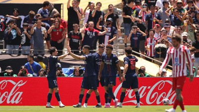 PSG, Atletico'ya 4 attı