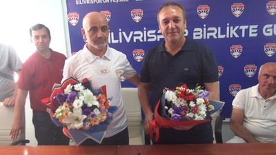 Silivrispor'da yeni başkan Serdal Şahin görevi teslim aldı