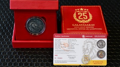 Galatasaray’a 25. şampiyonluk parası