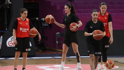 A Milli Kadın Basketbol Takımı, Almanya maçı hazırlıklarını sürdürdü