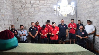 Ampute A Milli Takımı Polonya turnuvasına Ahi duasıyla uğurlandı