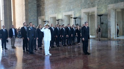 Beşiktaş yönetiminden Anıtkabir ziyareti