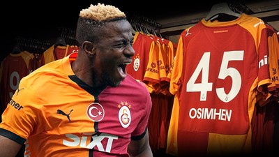 Galatasaray'ın yeni sezon formalarında Osimhen detayı!