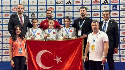 Milli judocular, Avrupa Ümitler Şampiyonası'nda 3 madalya kazandı