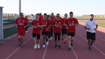 Milli özel sporcular, Avrupa Şampiyonası öncesi Nevşehir'de kampa girdi