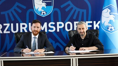 Erzurumspor FK, teknik direktör Serkan Özbalta ile sözleşme imzaladı