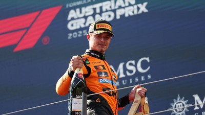Avusturya Grand Prix'sini Lando Norris kazandı